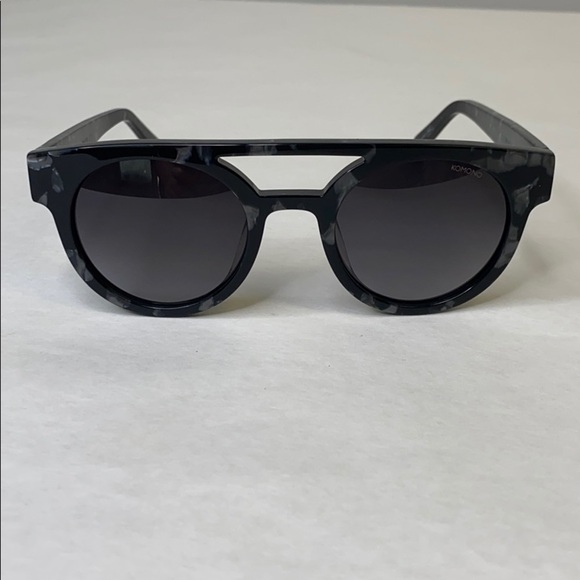 KOMONO Sunglasses Dreyfuss Black Marble NEW UV400 acetate - Picture 3 of 8